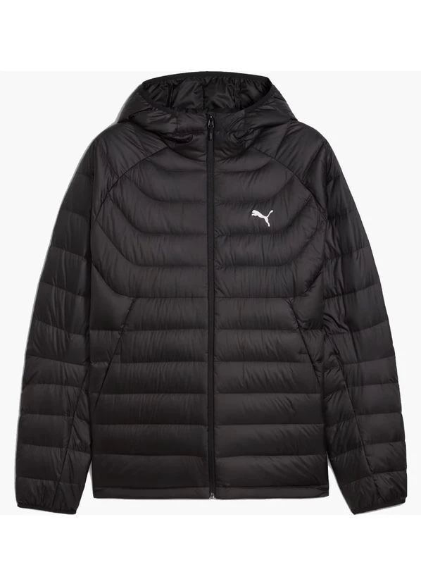 Чорна демісезонна куртка packlite black 685221-01 Puma