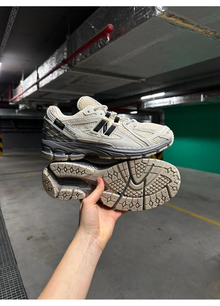 Світло-бежеві Осінні кросівки чоловічі new balance beige grey No Brand 1906R Cordura