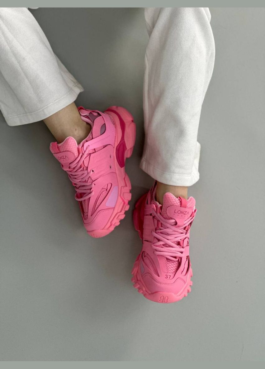 Розовые демисезонные кроссовки женские Fashion