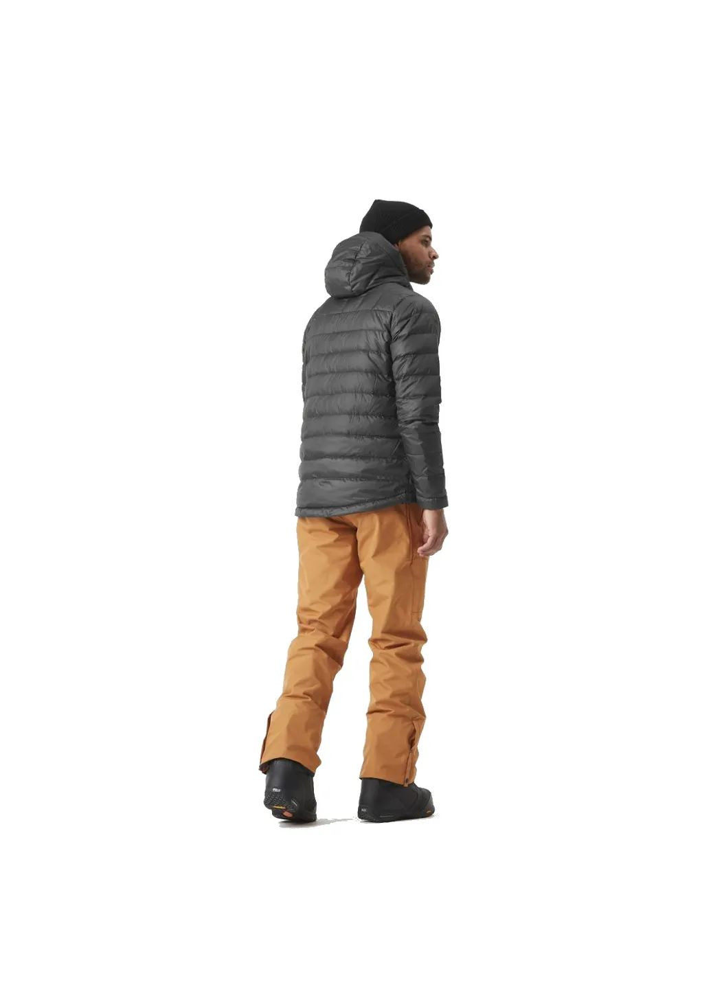 Чорна демісезонна куртка mid puff down mns Picture Organic