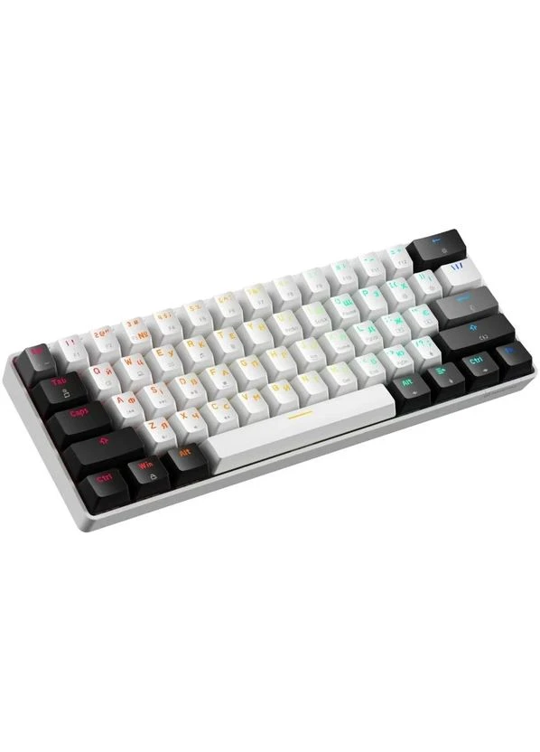 Клавіатура USB Genesis Infinity MK130BW Outemu Swithes White (MK130BW) UA GAMEPRO (395010021)