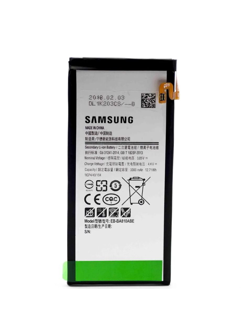 Акумулятор AAAAClass Samsung A810 / EB-BA810ABE OEM (279826703)
