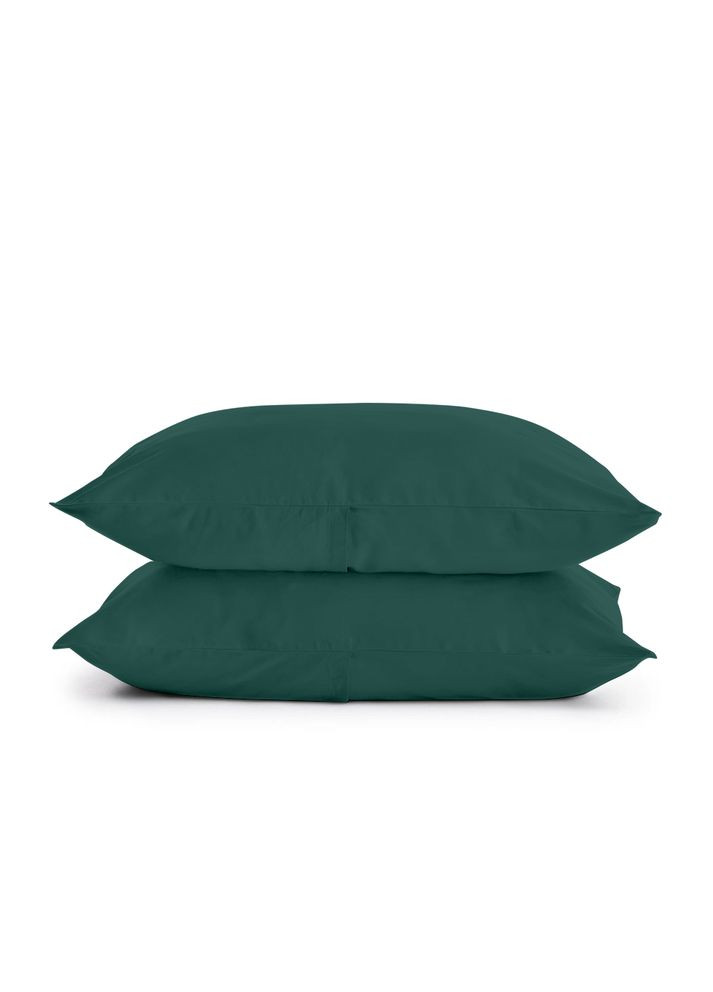 Набір наволочок на подушку 50х70 DARK GREEN & ROSE SET (4822052100684) Cosas (367914370)