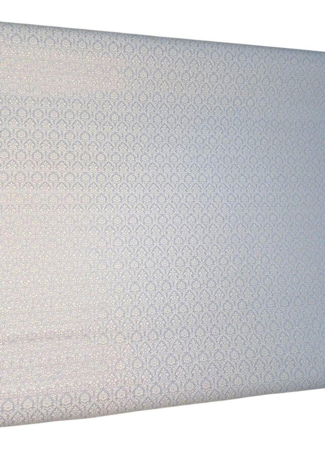 Шпалери вінілові 10.05 × 1.06 м Слов’янські шпалери 3594-03, блакитні однотонні для спальні, вітальні, коридору, дитячої кімнати Слов'янські шпалери (340275355)