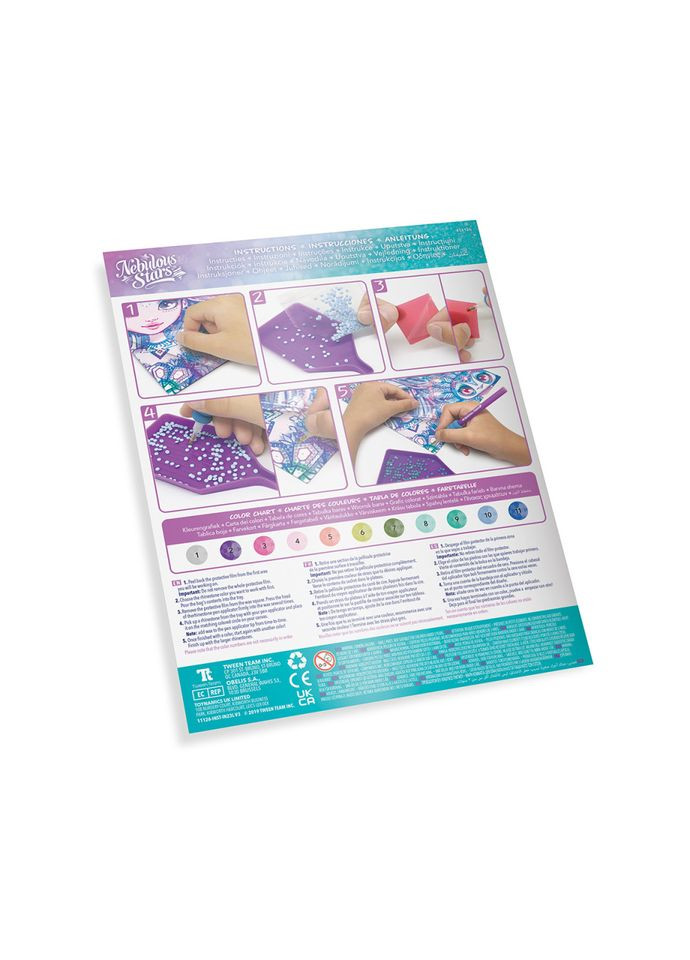 Набір для творчості з алмазною мозаїкою Морозне сяйво 11126 з аплікатором-ручкою Nebulous Stars (367961341)