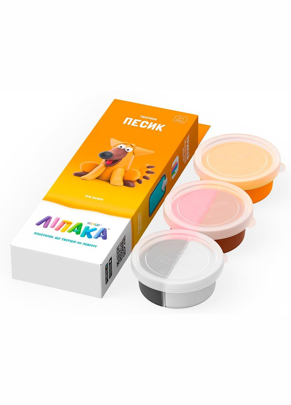 Набор самозатвердіваючого пластиліну Ліпака Песик () ЛІПАКА 30048-UA01 (332955088)