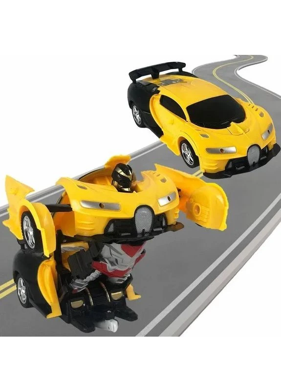 Машинка-трансформер Bugatti радіокерована дитяча іграшка 2 в 1 (AA0421) GTM (381375430)