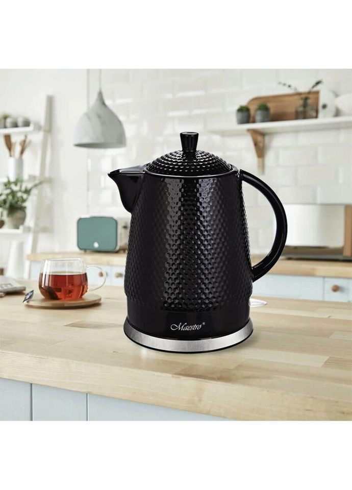 Електрочайник MR-069-BlaСk 1.5 л чорний Maestro (317729339)