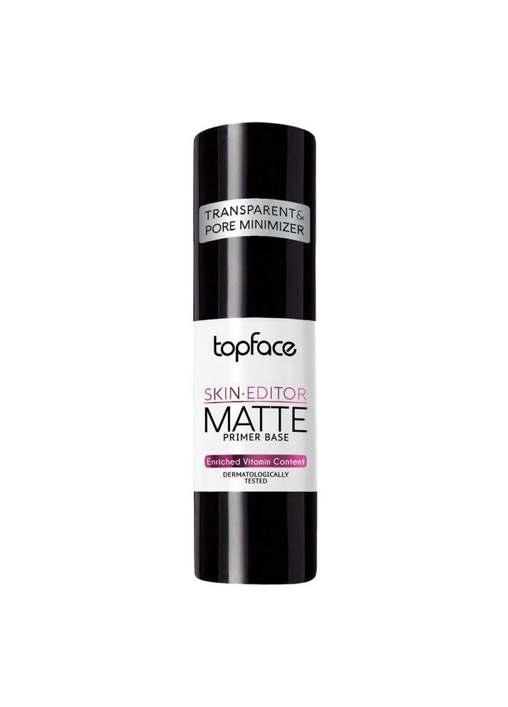 База під макіяж "Skin Editor - Mate Primer Base" Прозора, 31 мл TopFace (379277868)