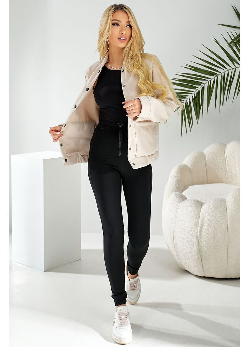 Бомбер жіночий штучний кашемір Sport Line (367179754)