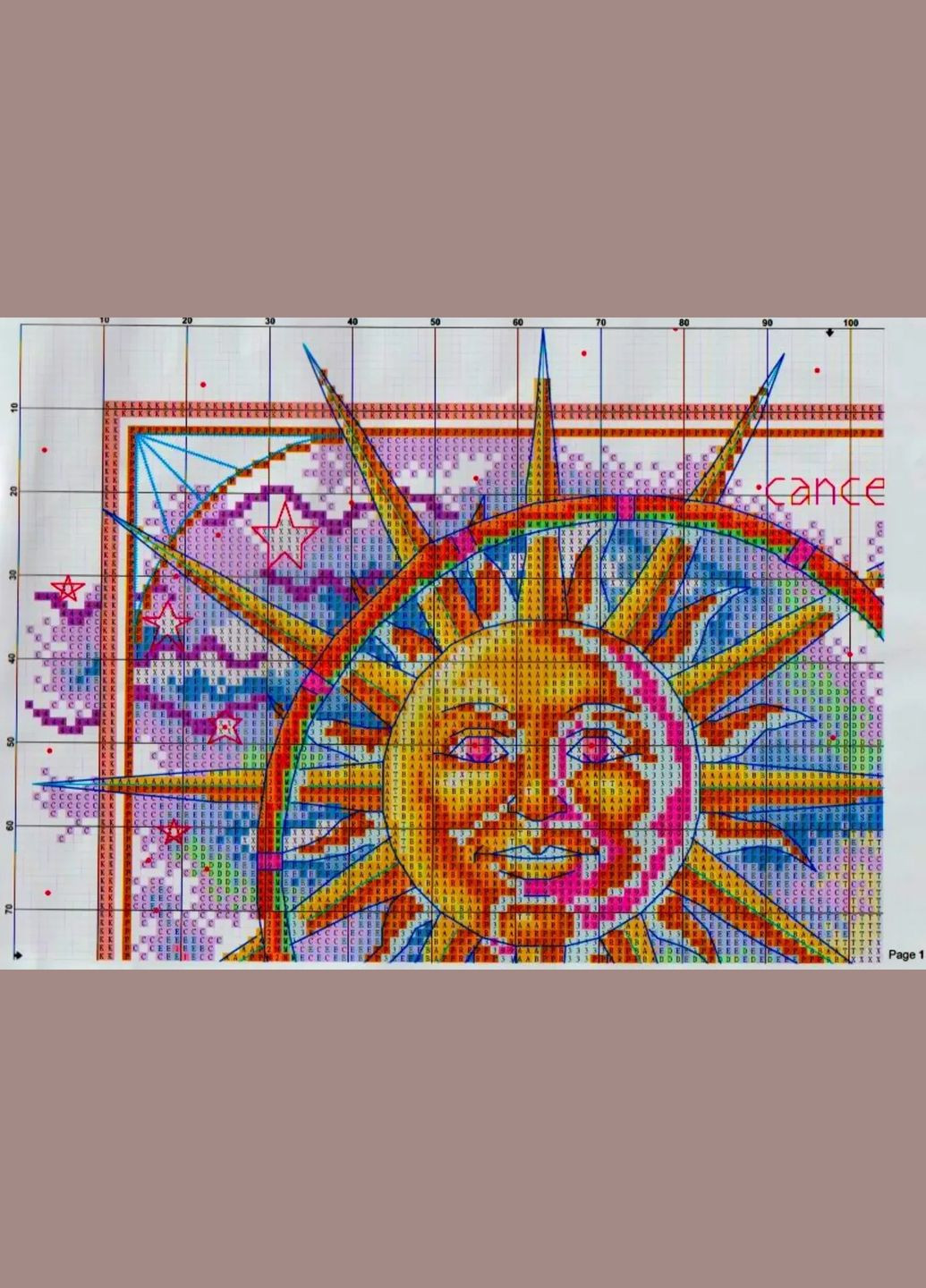 Набір для вишивання "Celestial Gathering". AIDA 14CT, 43*34 см. БЕЗ нанесення на канву схеми. Joy Sunday (313613537)