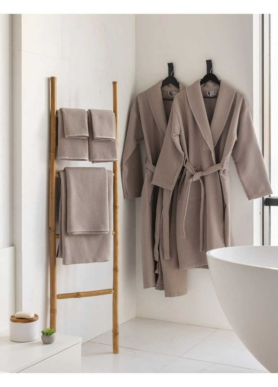 Рушник Basic, 70х140см HYGG однотонний бежевий