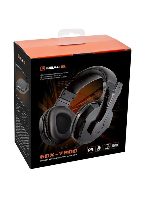 Гарнітура GDX-7200 Black Real-El (332963486)