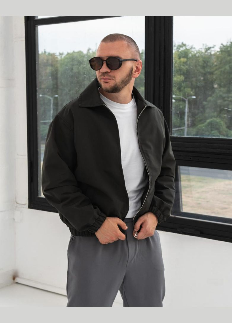 Комбінована демісезонна куртка чоловіча демісезонна плащівка No Brand