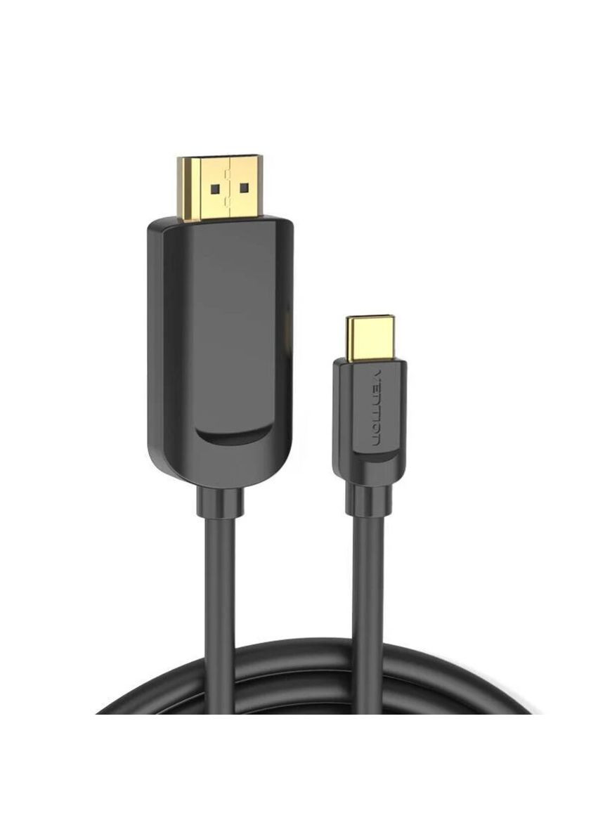 Кабель TypeC to HDMI 4K 30Hz Cable 1.5M Black (CGUBG) Vention (300685257)