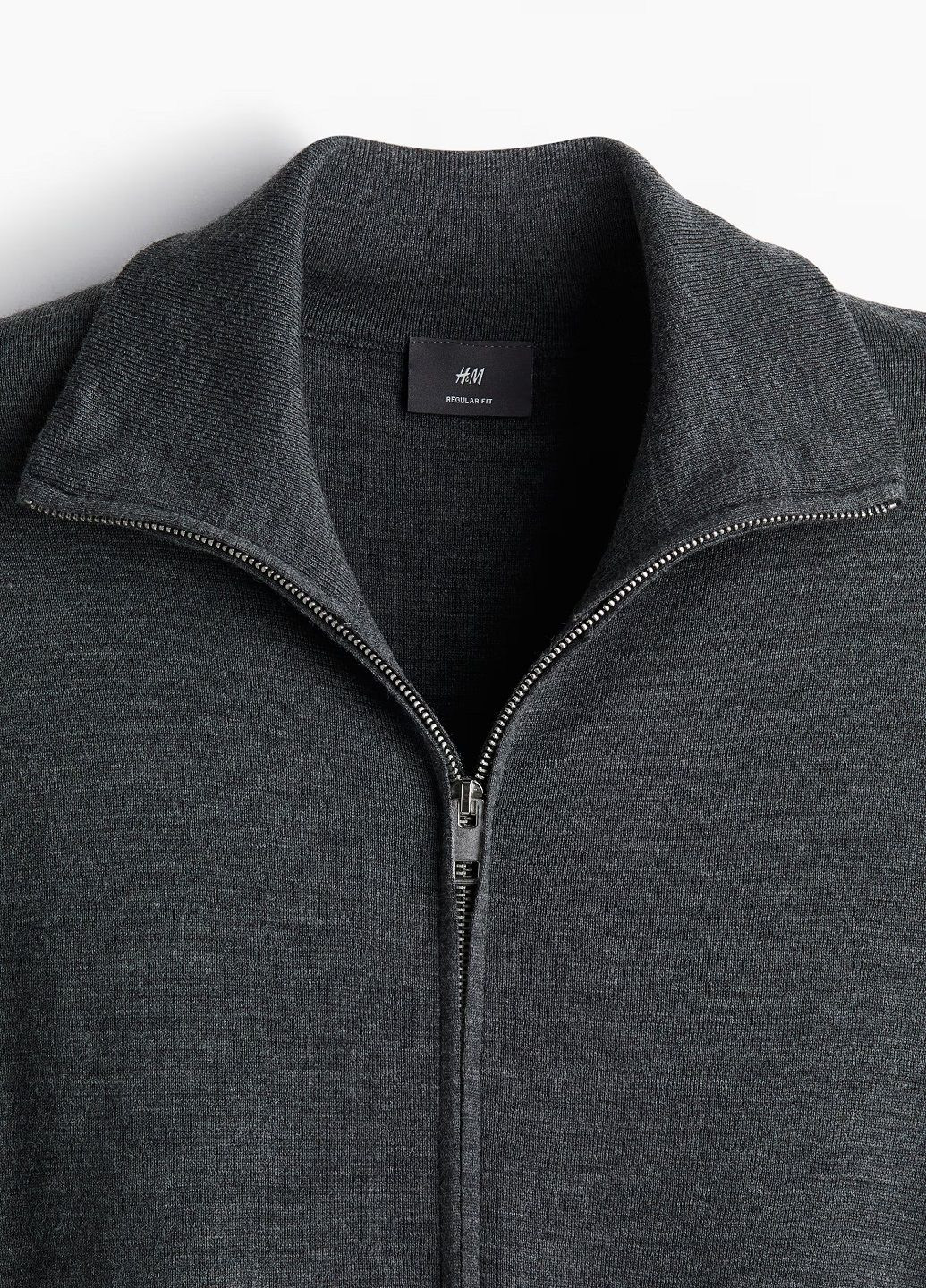 Темно-серый демисезонный кардиган H&M