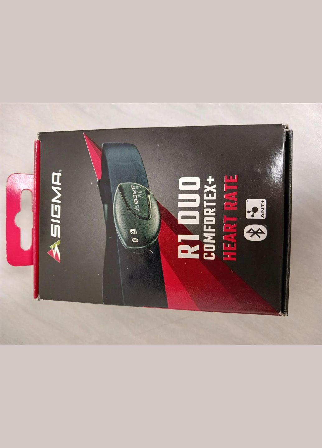 Нагрудний пульсометр R1 Duo Comfortex з Bluetooth і ANT+ модель 20332 Sigma (346287748)
