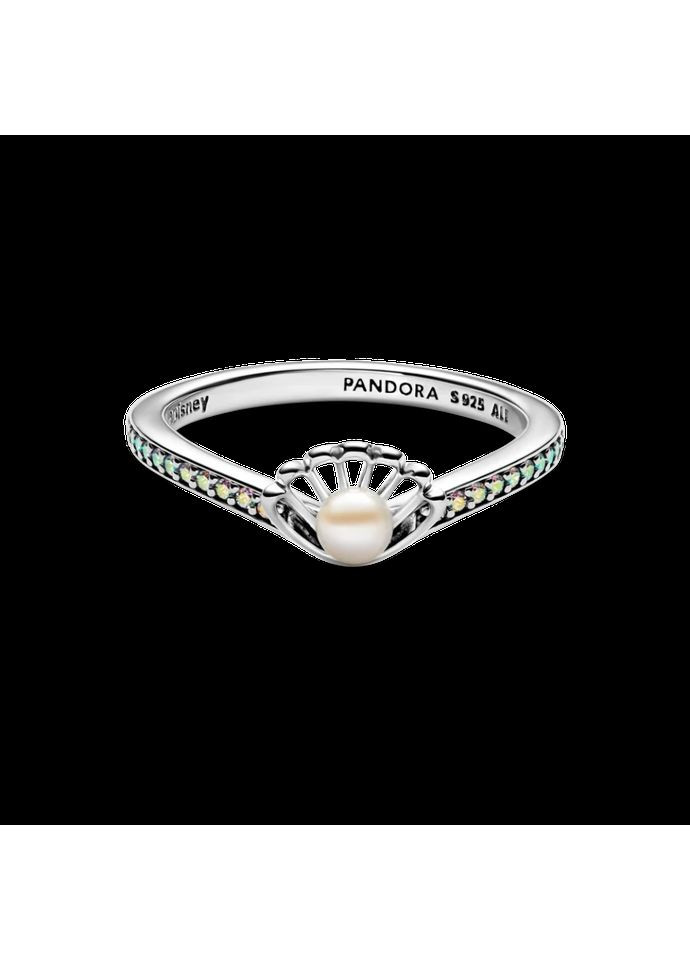 Срібна каблучка Пандора "Мушля принцеси Аріель" 193654C01 Kabluchka (355346643)