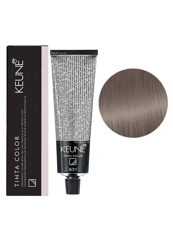 Стійка фарба для волосся Tinta Color 8.21 Pearl Ash Light Blond 60 мл Keune (342059279)