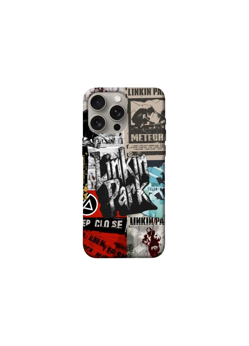 Чехол на Apple iPhone 15 Pro Max (6.7") Linkin Park logo ver.2 Frontalka (361099832)