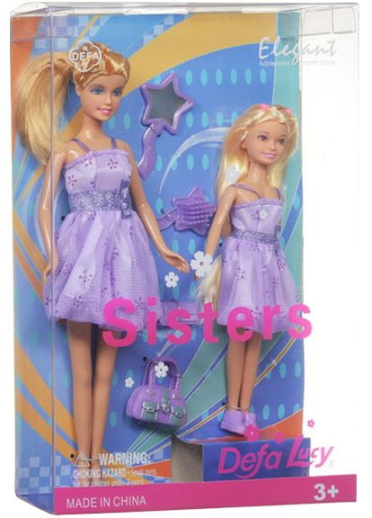 Кукла DEFA Lucy Sisters с аксессуарами 29 см (ассор) (8126DF) MFC (364113061)