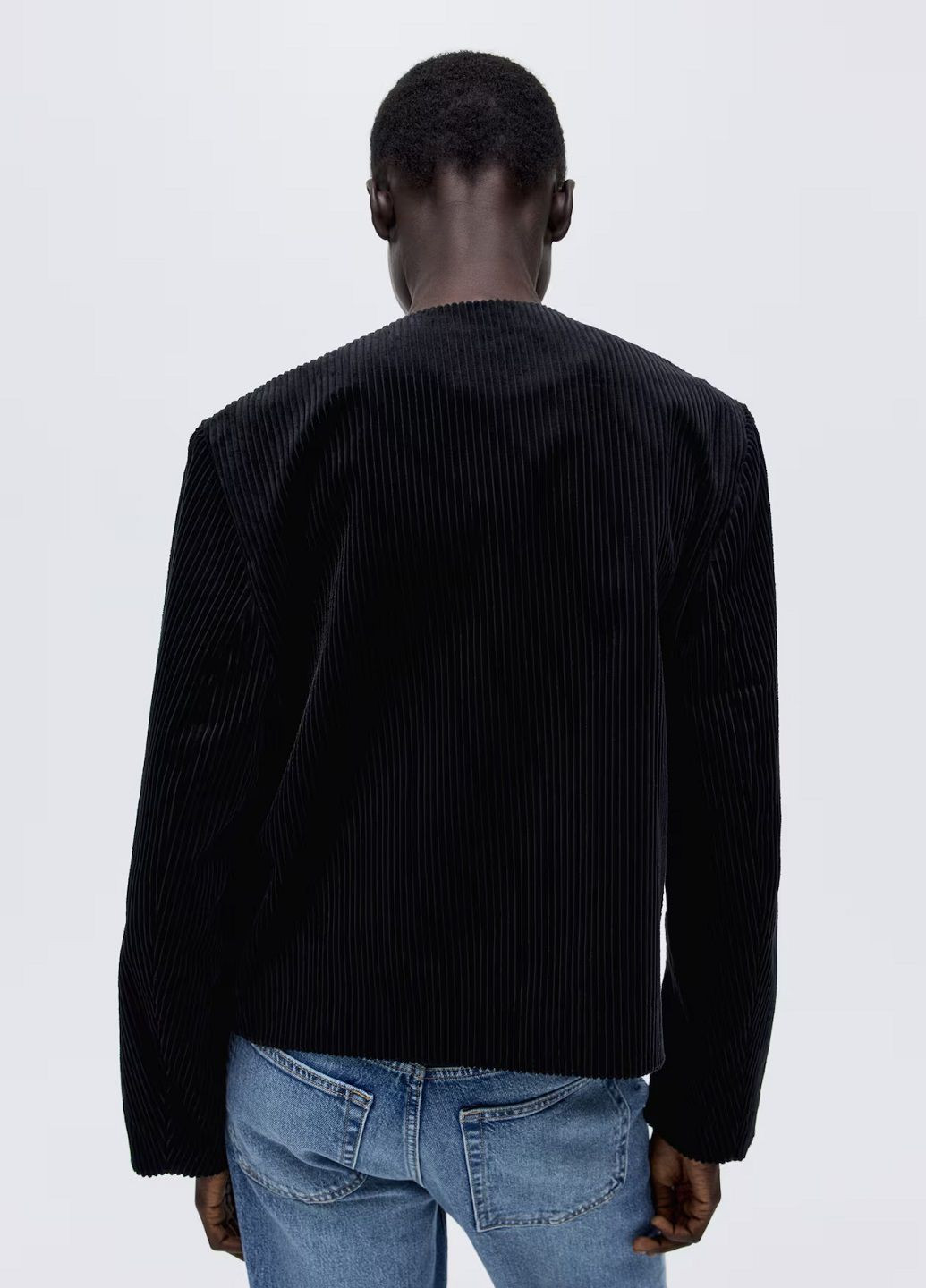 Чорна демісезонна куртка H&M