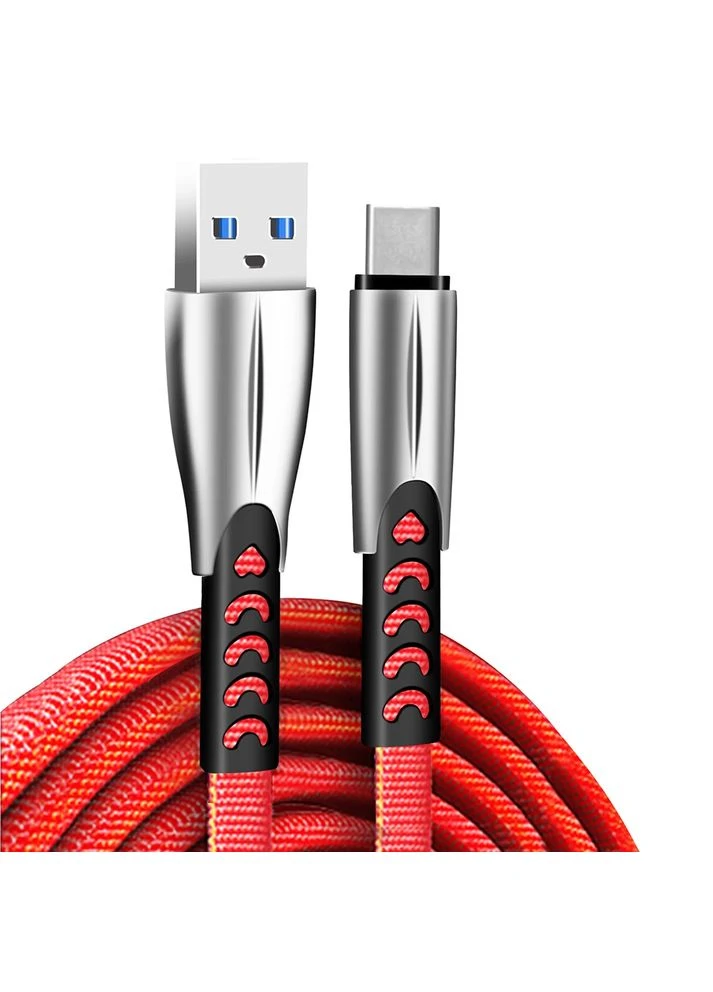 Кабель USB - USB Type-C (M/M), 2.4 А, 1 м, Red (CW-CBUC012-RD) Colorway (402006480)