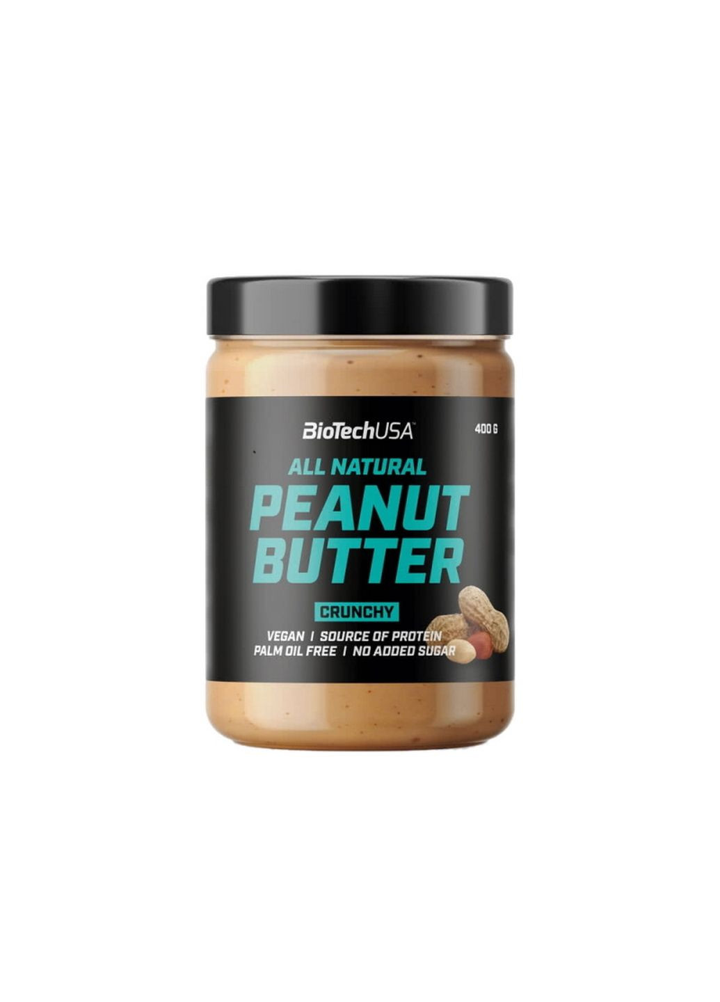 Заменитель питания Peanut Butter, 400 грамм - Crunchy Biotech (293477375)