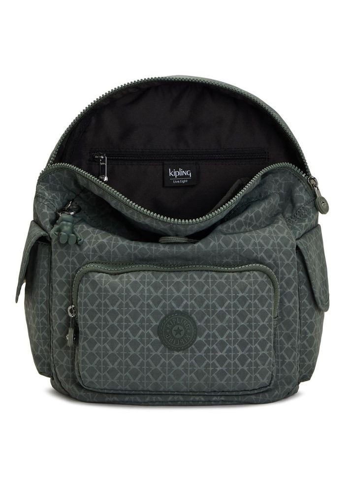Рюкзак CITY PACK S Sign Green Emb (F6C) K15641_F6C Kipling (372668009)