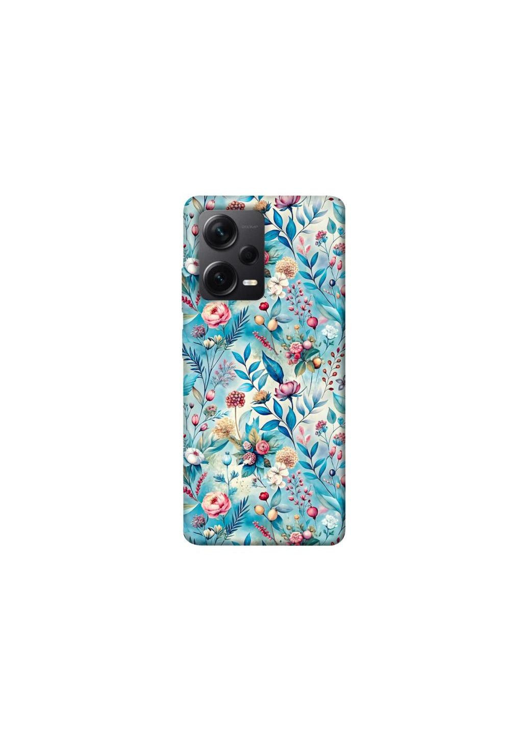Чехол на Xiaomi Redmi Note 12 Pro+ 5G Floral design ver.5 Frontalka (361324932)