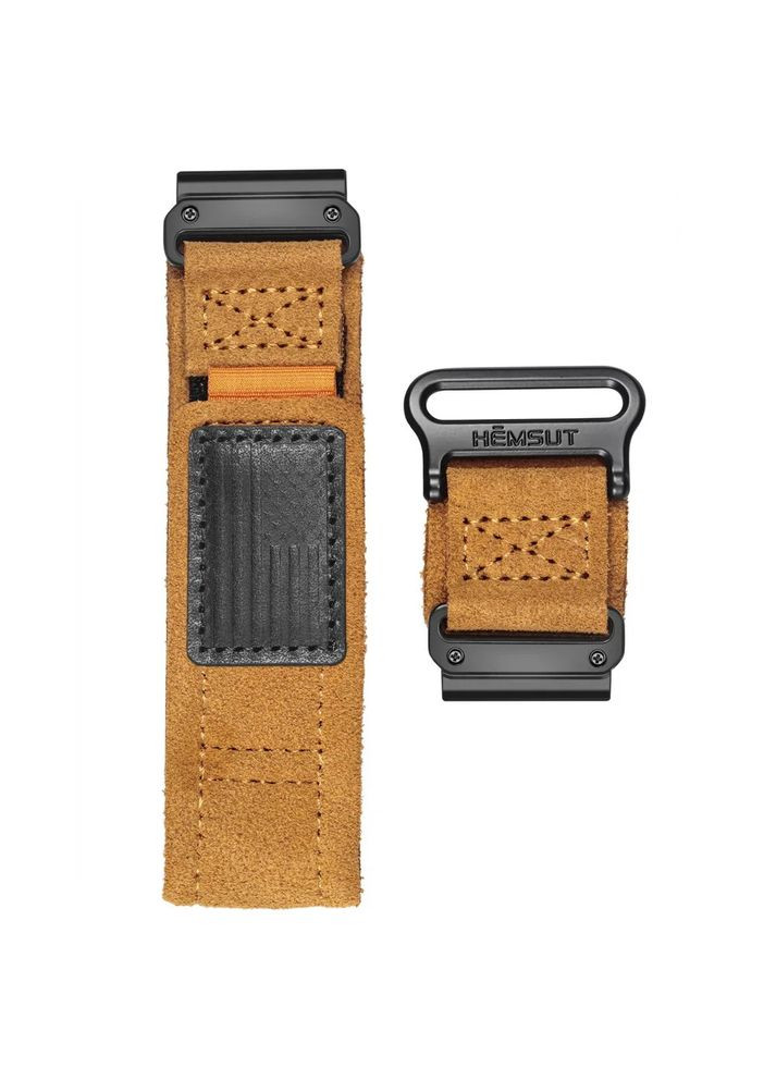 Ремешок для часов Hemsut HGA143 Suede Leather Garmin Whisky 22 mm Modfit (341822187)
