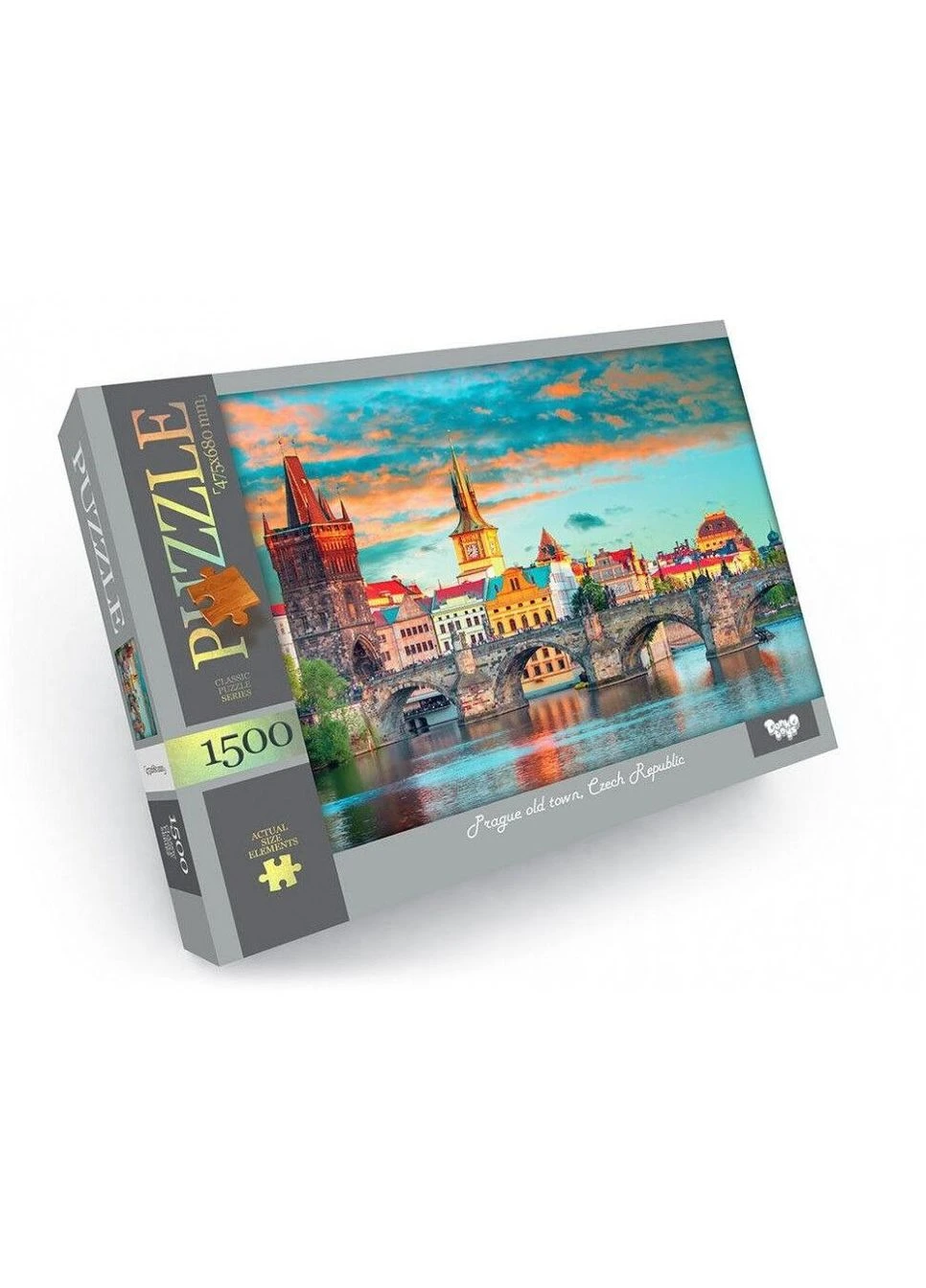 Пазли C1500-04-01-10, 1500 елементів Прага Danko Toys (391109915)