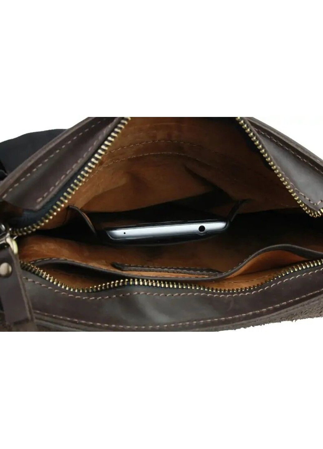 Шкіряна чоловіча сумка «Space» FREESKIN (301648085)