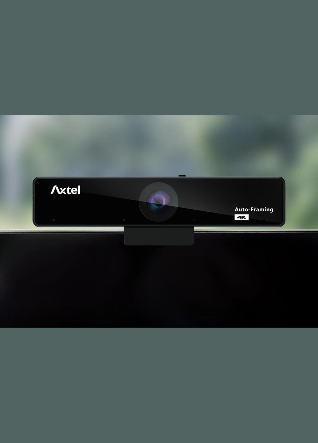 Веб-камера AX-4K Business Webcam (AX-4K-2160P), USB Type-C, 3840х2160, кут огляду 120° Axtel (354742334)