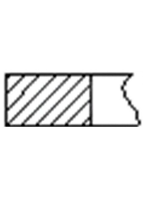 Кольца поршневые Freccia (368516309)