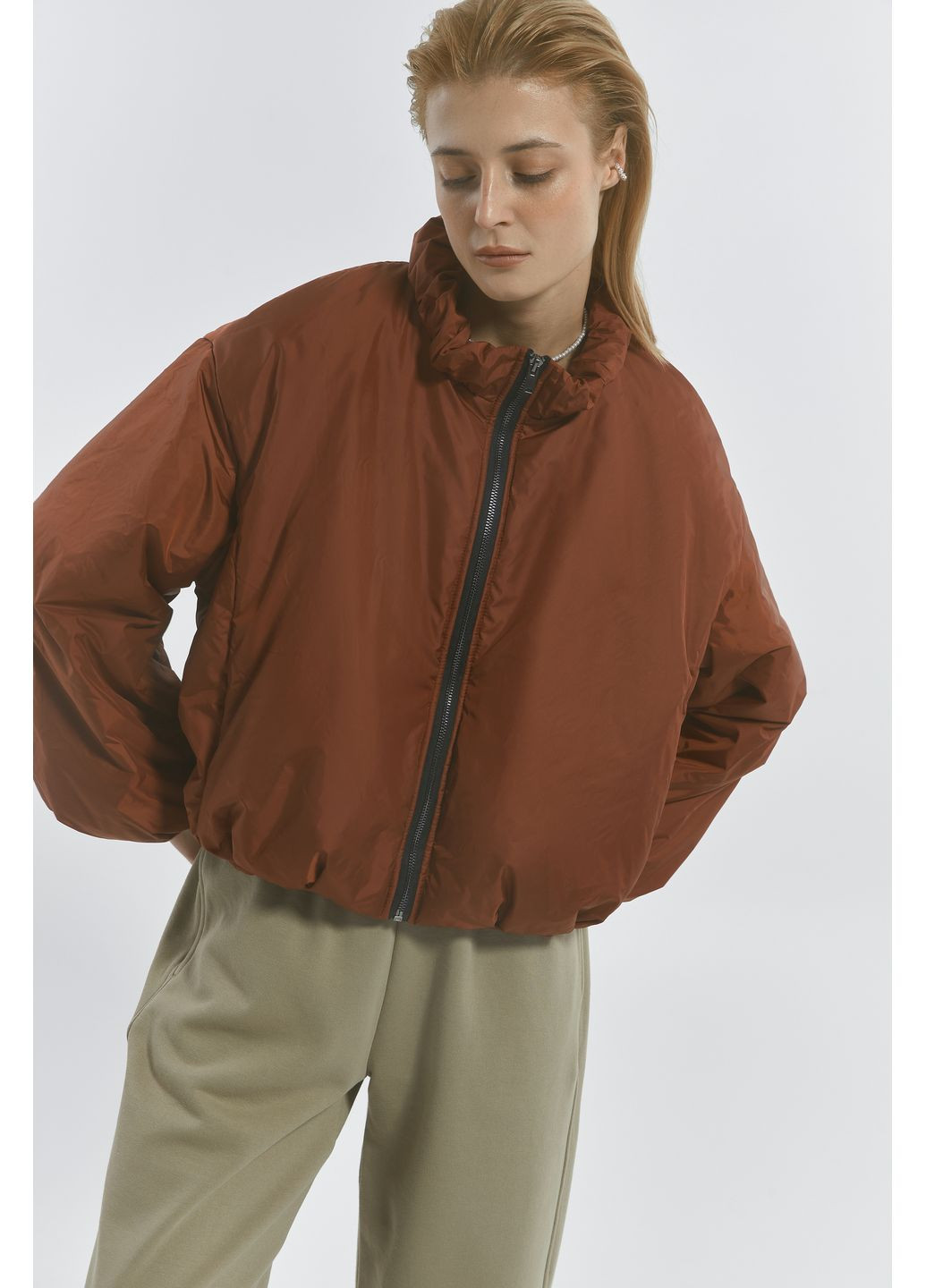 Женский бомбер Пуфер 131701 Stimma (370678783}