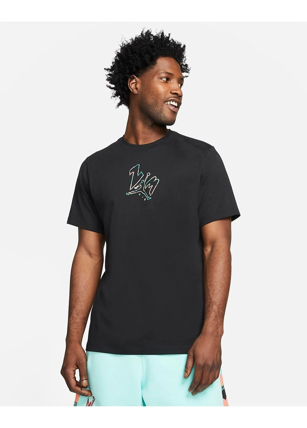 Чорна футболка air jumpman 23 air t-shirt Jordan