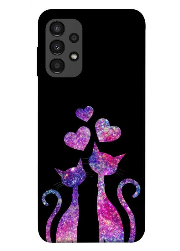 Чохол з принтом для Samsung Galaxy A13 4G / для самсунг галаксі А13 Космічні коти No Brand (338607127)