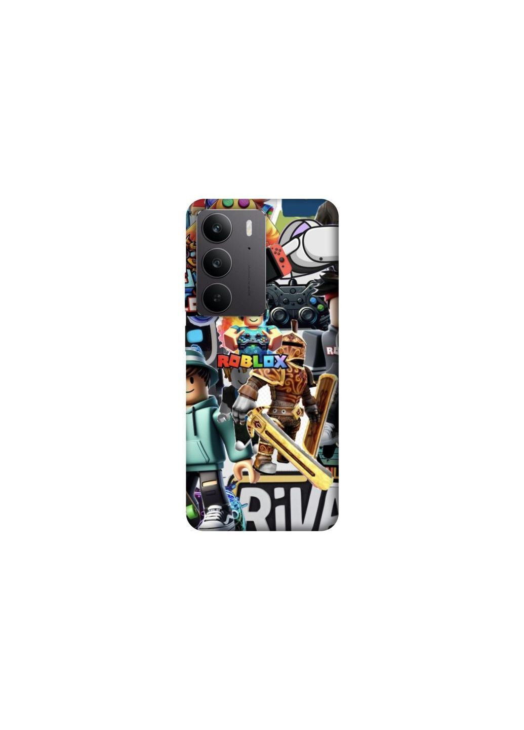 Чехол на Realme C75 Roblox collage ver.1 Frontalka (384601556)