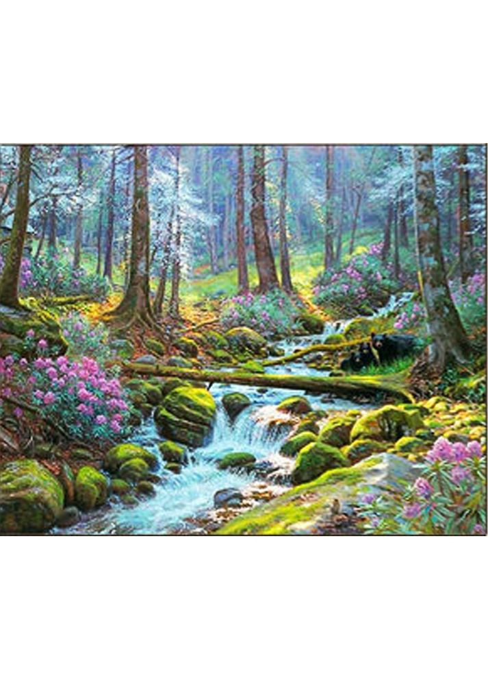 Набор для творчества Алмазная картина Лесной ручей GM72850 Разноцветный shop (4823113875794) Strateg (362928872)