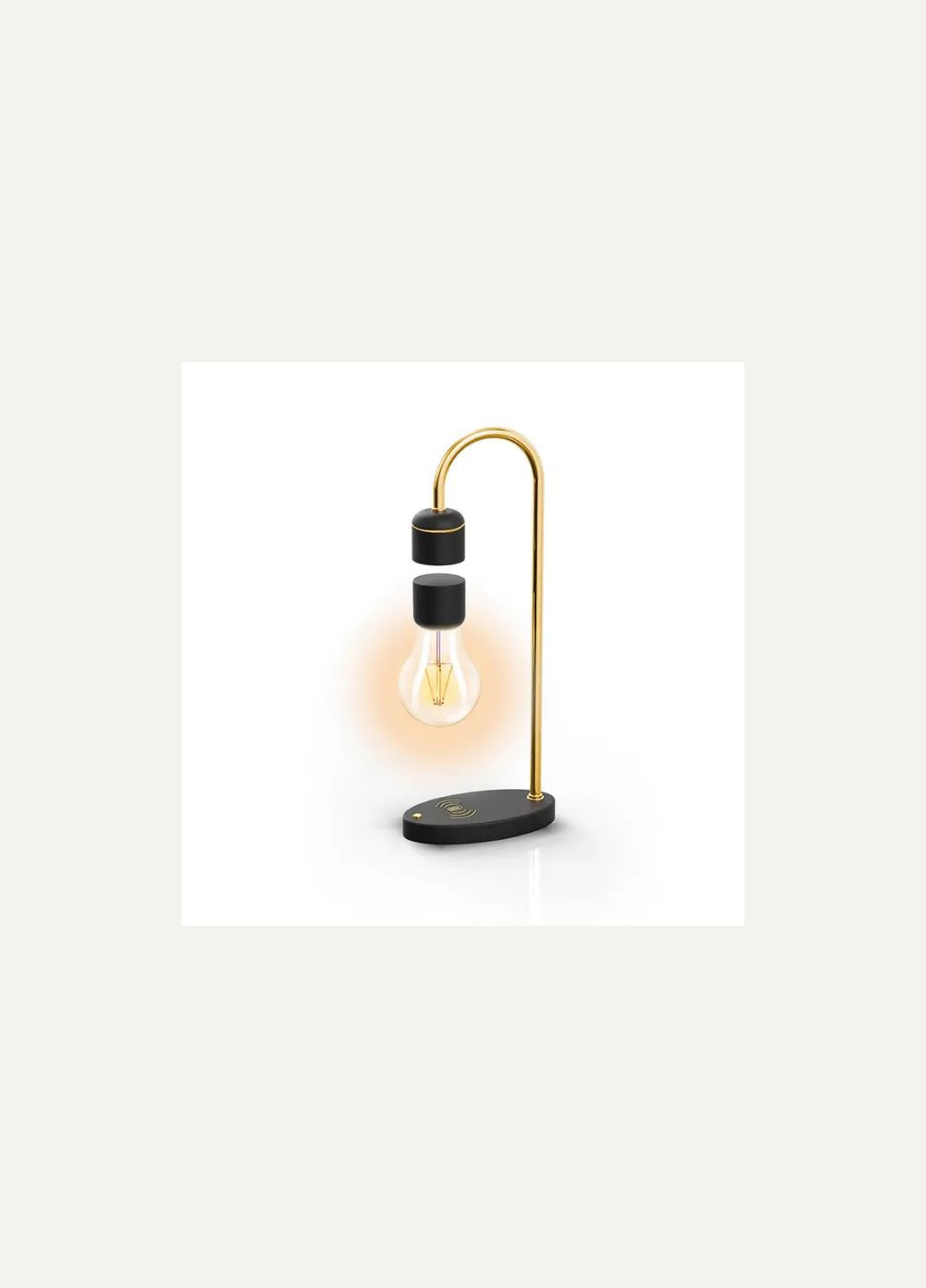 Антигравитационный светильник-ночник Yarko левитирующая декоративная лампа в стиле Лофт c беспроводной зарядкой Grant (327422134)