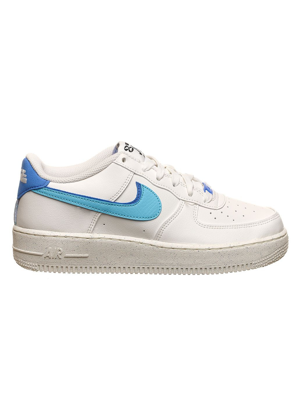 Кроссовки женские Air Force 1 Lv8 Gs (DQ0359-100) Nike белые демисезоны (370780660)