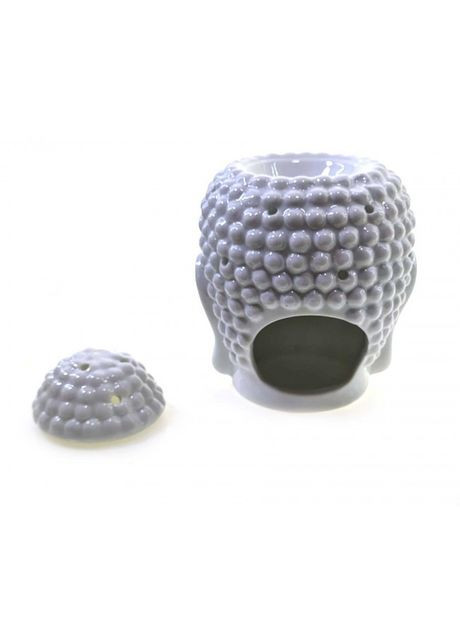 Аромалампа "Будда" белая (14х9х9 см) No Brand (306848369)