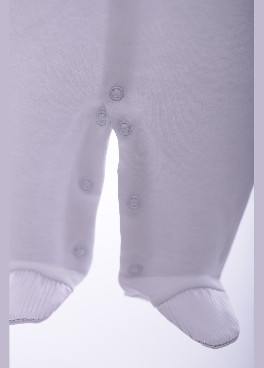 Чоловічок з кепкою для хлопчика трикотажний білий 62 см (41370) BABYKROHA (297199215)