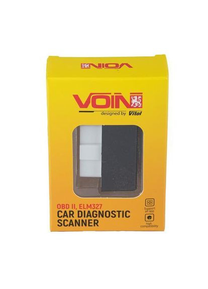 Діагностичний сканер автомобільний ELM-32715, OBD II, ELM327, v1.5 VOIN (362607176)