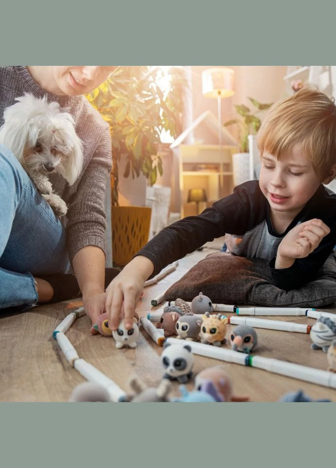 Колекційна фігурка Лев Лоґан FLO0108 Flockies (301834966)