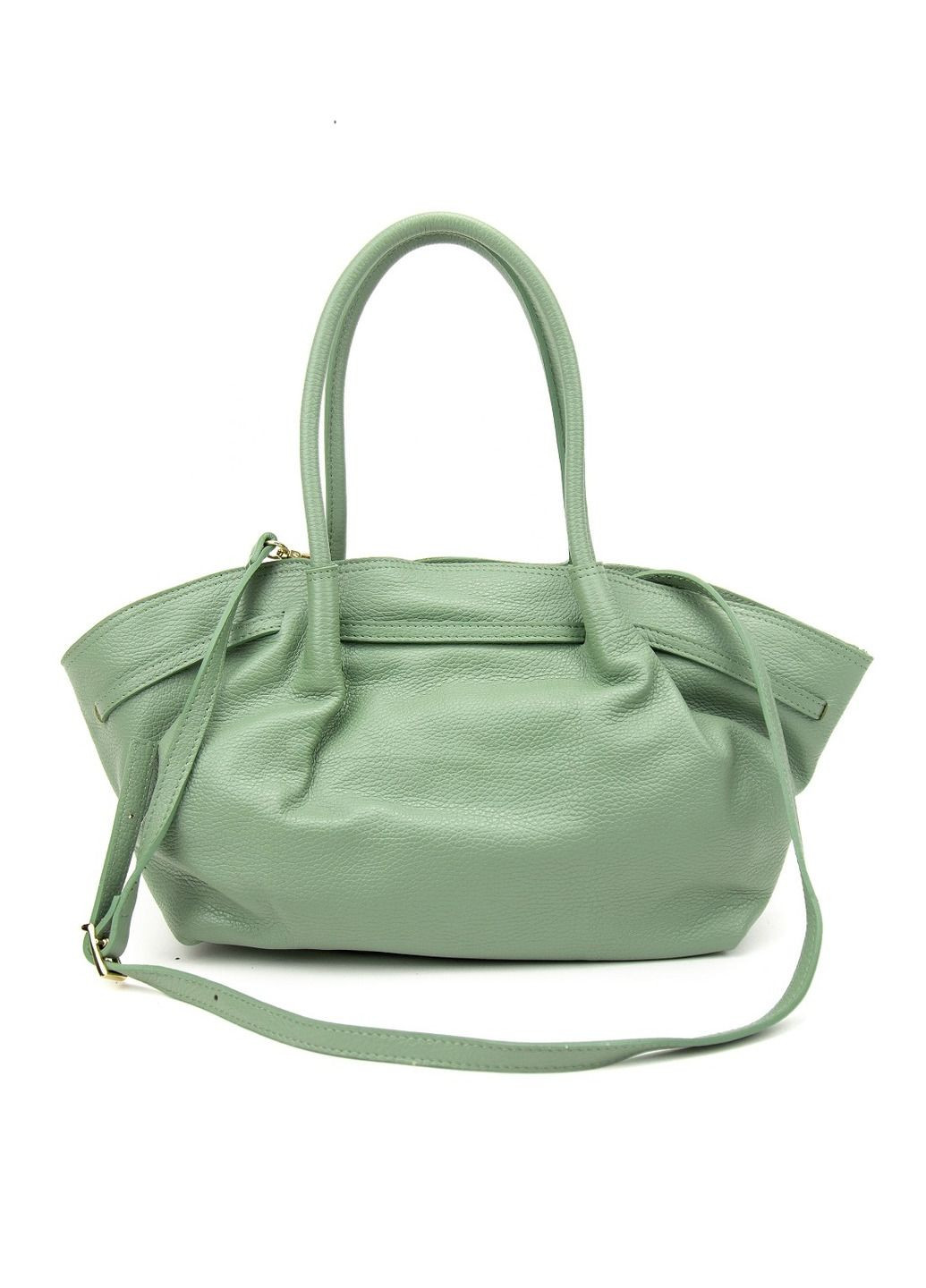 Женская удобная повседневная классическая кожаная кроссбодиная сумка через плечо Italy RoyalBag F-IT-7635 (335806832)