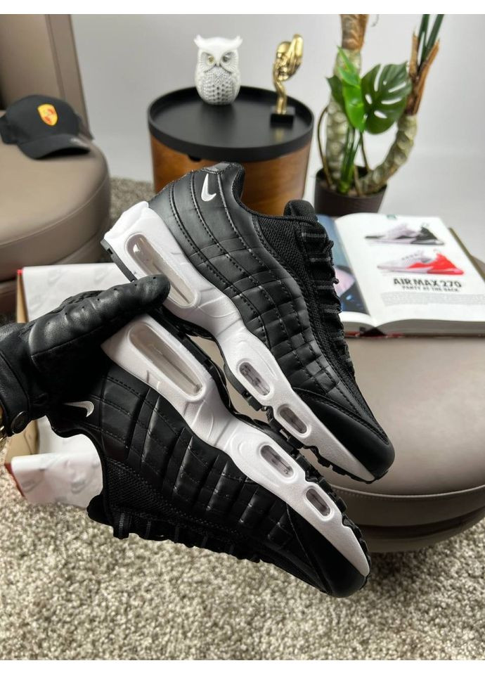 Чорно-білі кросівки all black white (розмір ) No Brand Air Max 95
