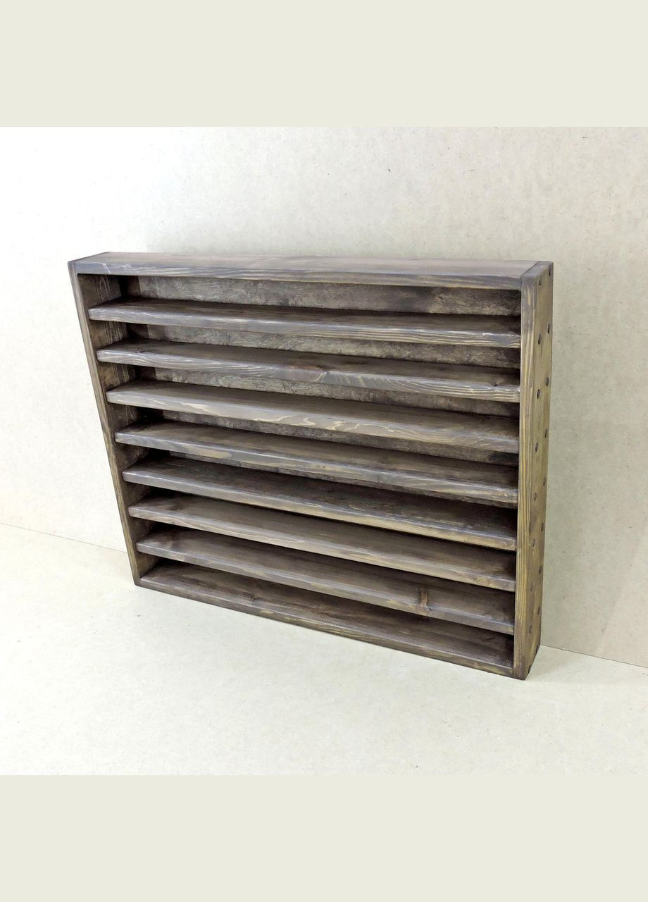 Стелаж для іграшкових машинок з дерева БМВ мокко (СДМ-000110) No Brand (328605076)