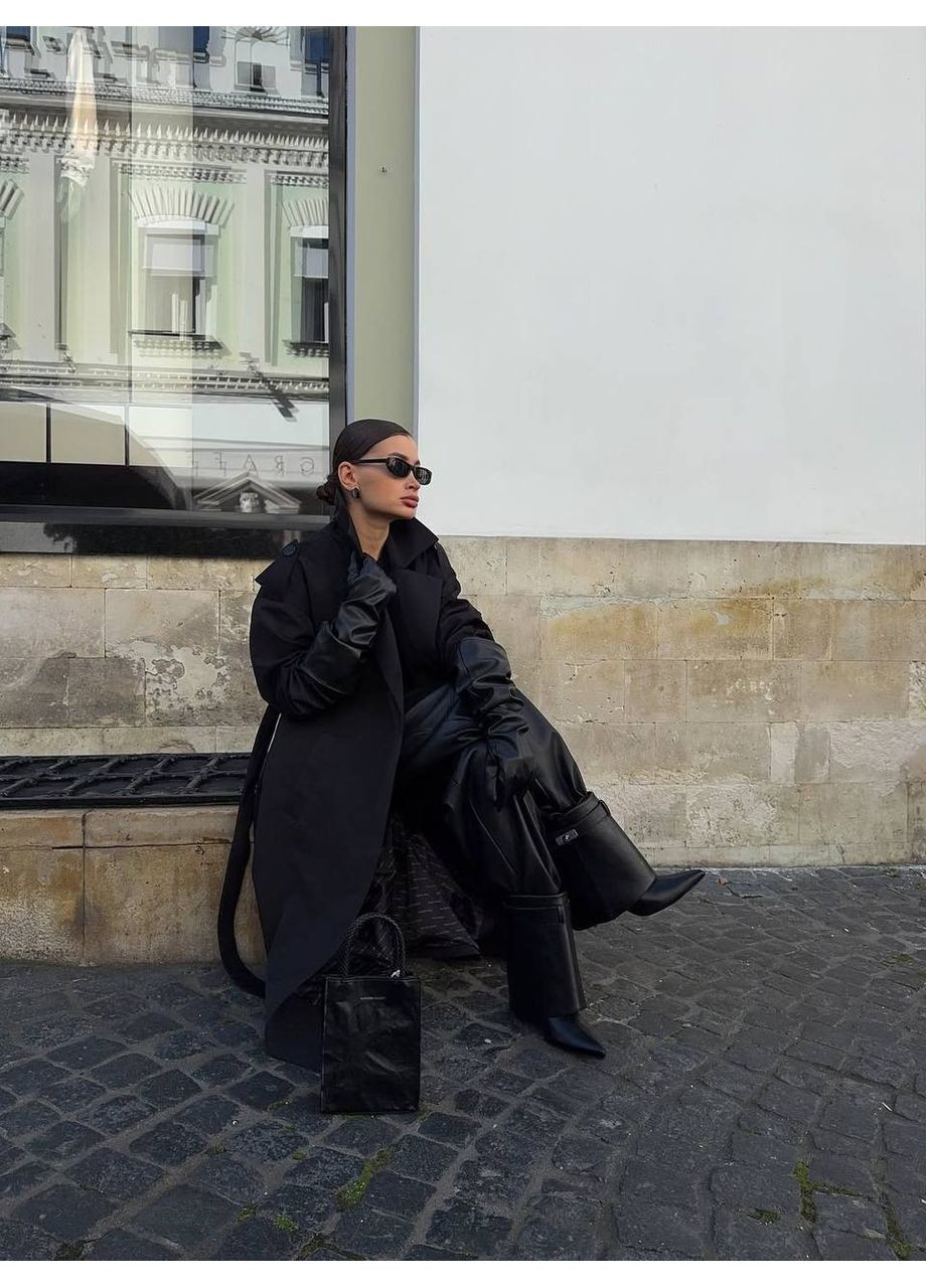 Тренч з підкладкою з котону меморі — заміри в описі Vione на зав'язках демісезон (367075654)